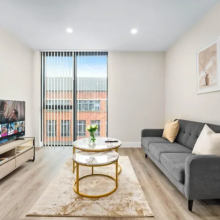 Brand New Luxury Apartment - 2 Bedroom - City Centre - Jq - Wifi - Netflix - 10Ah Birmingham Buitenkant foto