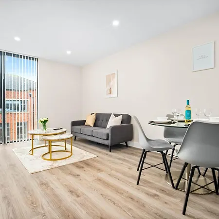 Brand New Luxury Apartment - 2 Bedroom - City Centre - Jq - Wifi - Netflix - 10Ah Birmingham Buitenkant foto